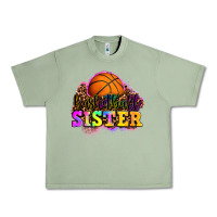 Oil Green basketball sister Urban Heavy Tee - OliviaCreatesArt