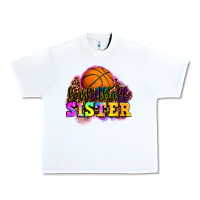 White basketball sister Urban Heavy Tee - OliviaCreatesArt