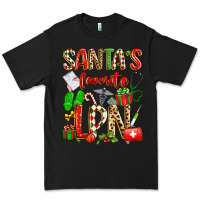 Black santa's favorite lpn Premium Tee - texasbilliewilder
