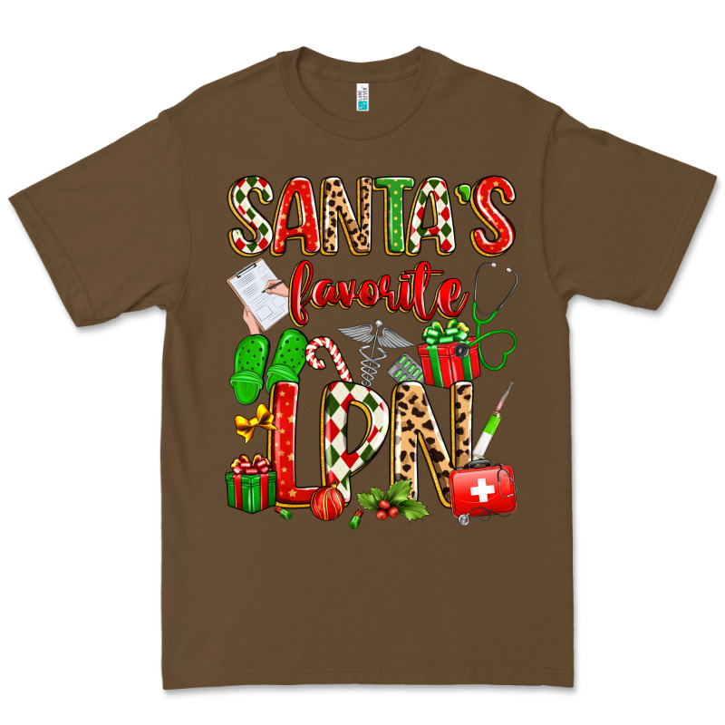 Santa's Favorite Lpn Premium Tee by texasbilliewilder | Teevron