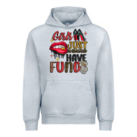 Heather Grey girls just wanna have funds Urban Hoodie - JahusDesignShop