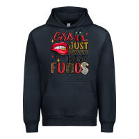Navy girls just wanna have funds Urban Hoodie - JahusDesignShop