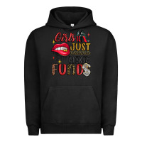 Pigment Black girls just wanna have funds Urban Hoodie - JahusDesignShop