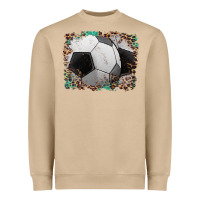 Mushroom sports soccer background Heavyweight Sweatshirt - Artiststas