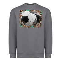 Storm sports soccer background Heavyweight Sweatshirt - Artiststas