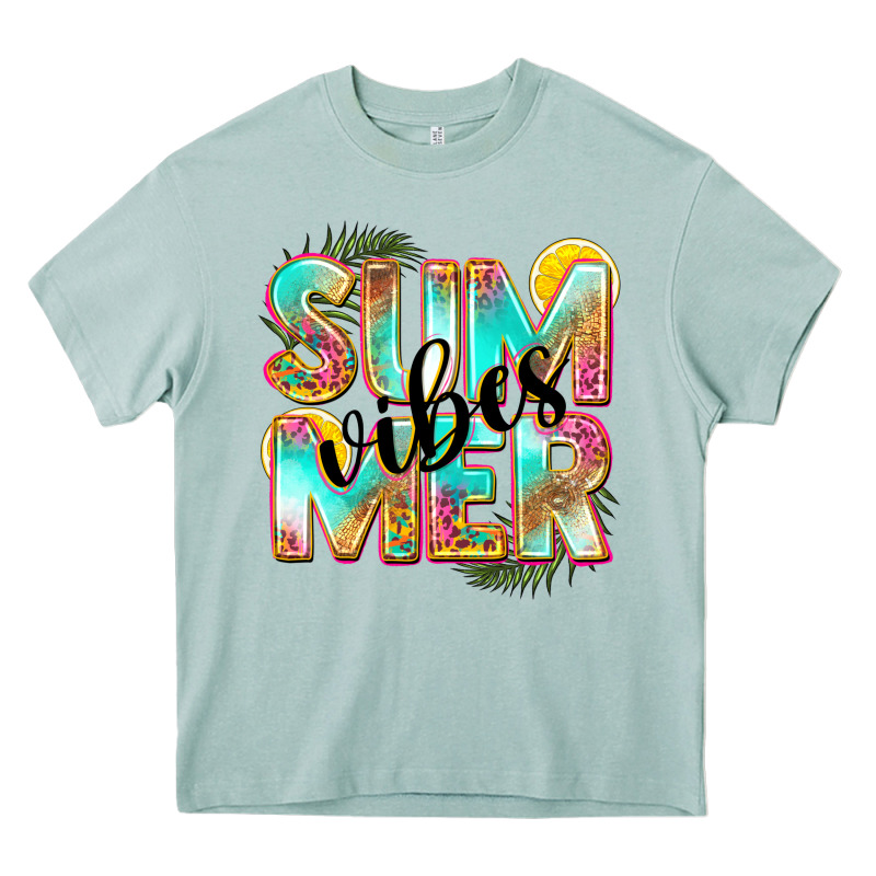 Summer Vibes Heavy Core Tee by NancyCooperArtShop | Teevron