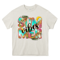 Cream summer vibes Heavy Core Tee - NancyCooperArtShop