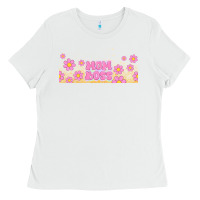 White mom boss daisies Ladies Tee - TumblerDesignByShophia