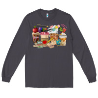 Smoke Teacher Coffee Cups Long Sleeve Tee - FaDigitalArtStudio