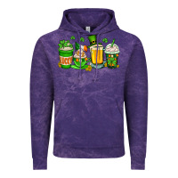 Cloud Purple St. Patrick's Day coffee cups Vintage Hoodie - OliviaCreatesArt