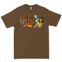 Cacao Fall Nurse Premium Tee - NancyCooperArtShop