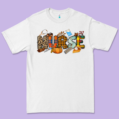Fall Nurse Premium Tee Designed By Nancycooperartshop