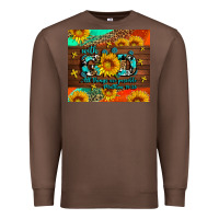 Chestnut with god all things are possible Premium Sweatshirt - AdoDesignShop