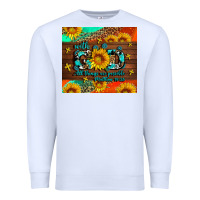 White with god all things are possible Premium Sweatshirt - AdoDesignShop