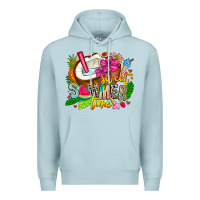 Blue Mist summer time Premium Hoodie - CowhideDigitalArt