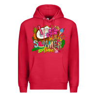 Cardinal summer time Premium Hoodie - CowhideDigitalArt