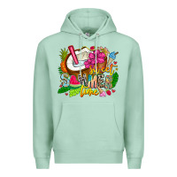 Seafoam summer time Premium Hoodie - CowhideDigitalArt