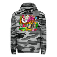 Slate Camo summer time Premium Hoodie - CowhideDigitalArt