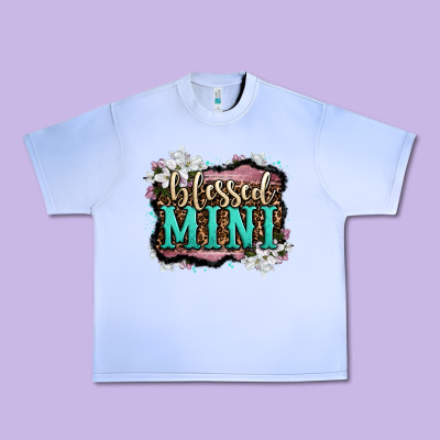 Blessed Mini Urban Heavy Tee Designed By Oliviacreatesart