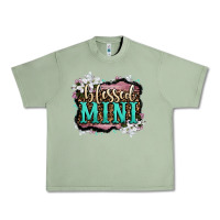 Oil Green blessed mini Urban Heavy Tee - OliviaCreatesArt