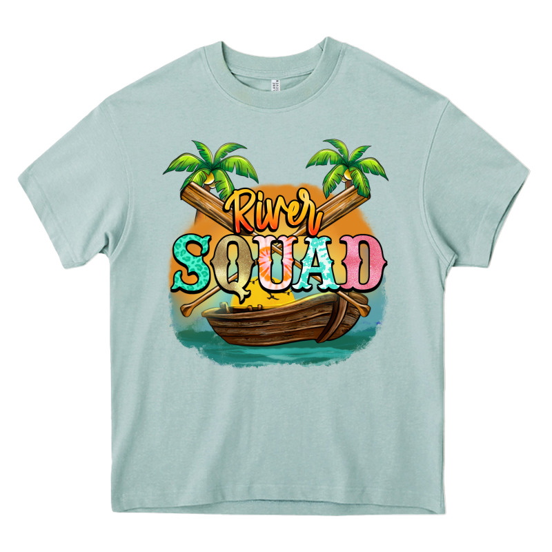 River Squad Heavy Core Tee by NancyCooperArtShop | Teevron