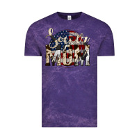 Cloud Purple soccer mom Vintage Tee - Jasminsmagicworld