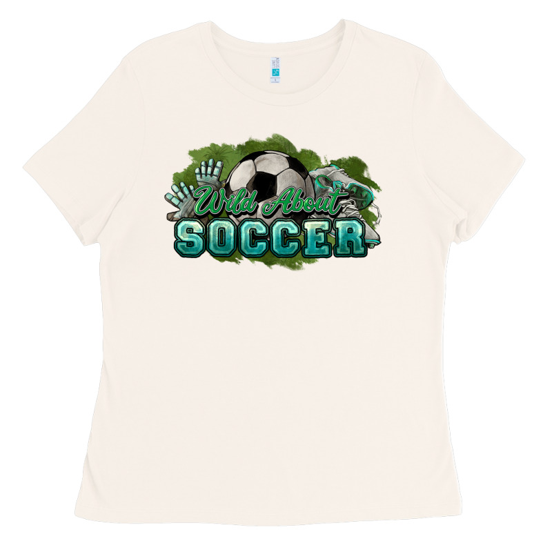 Wild About Soccer Ladies Tee by HowdyJamesFarm | Teevron