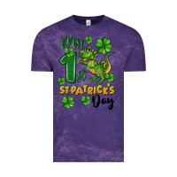 Cloud Purple My first St. Patrick's Day Vintage Tee - CowGirlArtShop