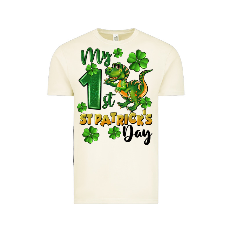 My First St. Patrick's Day Vintage Tee by CowGirlArtShop | Teevron