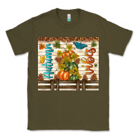Army Green autumn vibes Classic Tee - TumblerDesignByShophia