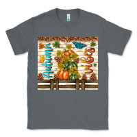 Charcoal Heather autumn vibes Classic Tee - TumblerDesignByShophia