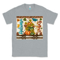 Heather Grey autumn vibes Classic Tee - TumblerDesignByShophia