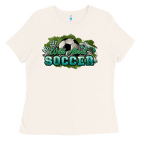 Bone Wild about Soccer Ladies Tee - HowdyJamesFarm