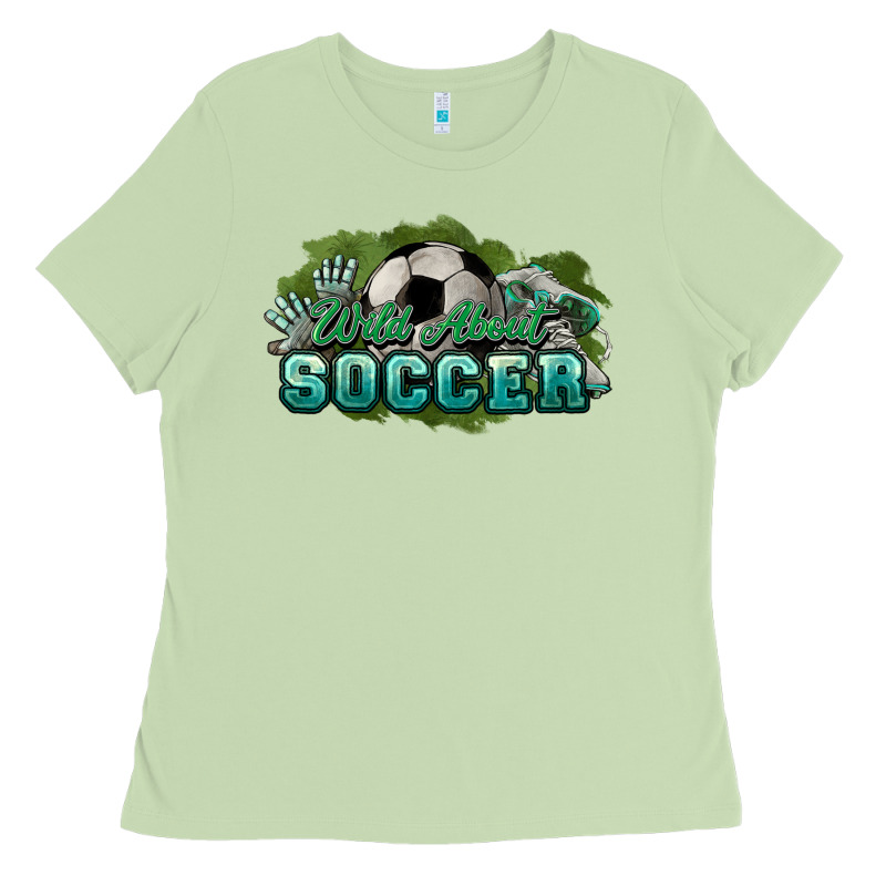 Wild About Soccer Ladies Tee by HowdyJamesFarm | Teevron