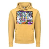 Vintage Mustard Easter vibes Vintage Hoodie - OliviaCreatesArt
