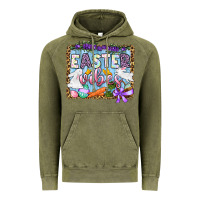 Vintage Olive Easter vibes Vintage Hoodie - OliviaCreatesArt