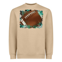 Mushroom sports football background Heavyweight Sweatshirt - Artiststas
