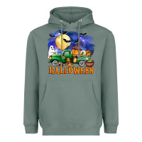 Sage halloween truck Heavyweight Hoodie - AdoDesignShop