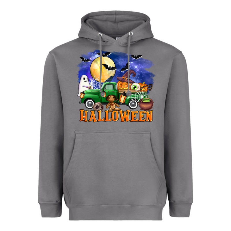 Halloween Truck Heavyweight Hoodie by AdoDesignShop | Teevron