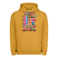 Pigment Peanut Butter money can't buy happiness but it can buy books whi Urban Hoodie - JahusDesignShop