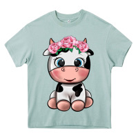 Arona cute cow Heavy Core Tee - texasbilliewilder