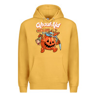 Mustard cool ghoul aid funny ghoul pumpkin cute meme halloween t shirt Premium Hoodie - maiPhamDesign