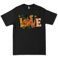 Black Fall love Premium Tee - NancyCooperArtShop