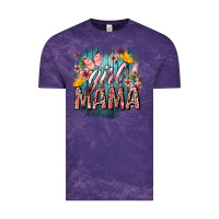 Cloud Purple Girl mama butterfly mother's day Vintage Tee - HowdyJamesFarm