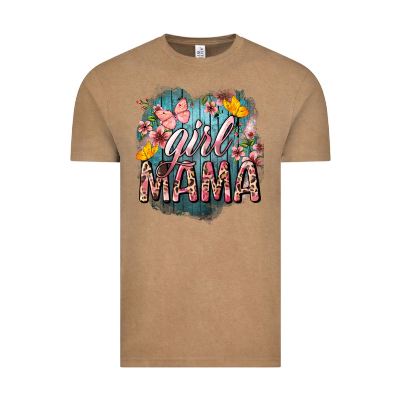 Girl Mama Butterfly Mother's Day Vintage Tee by HowdyJamesFarm | Teevron