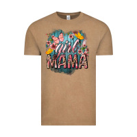 Vintage Coffee Girl mama butterfly mother's day Vintage Tee - HowdyJamesFarm