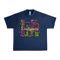 Navy louisiana mardi gras Urban Heavy Tee - OliviaCreatesArt