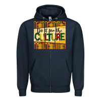 Navy do it for the culture juneteenth tumbler Zipper Hoodie - BarkalooDesign