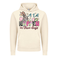 Vintage Artic Easter Day A lot can happen in three days Vintage Hoodie - OliviaCreatesArt