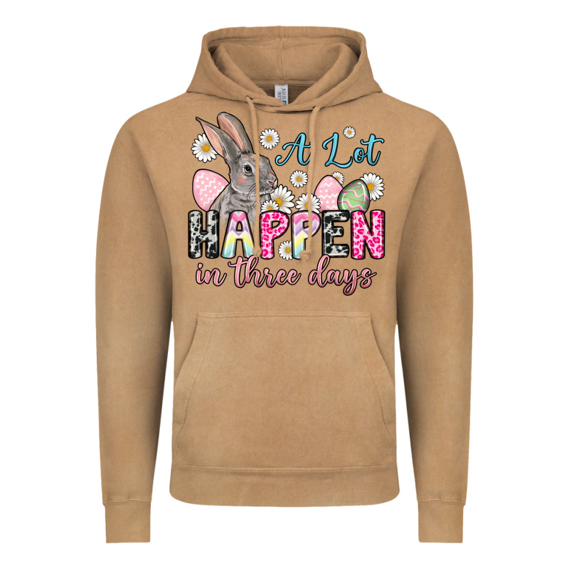 Easter Day A Lot Can Happen In Three Days Vintage Hoodie by OliviaCreatesArt | Teevron